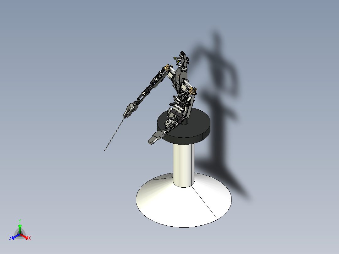 气动指挥机器人