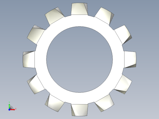 垫圈 外牙锁 公制-EXTERNAL TOOTH LOCK WASHER for M10 SCREW.x_t前视缩略图