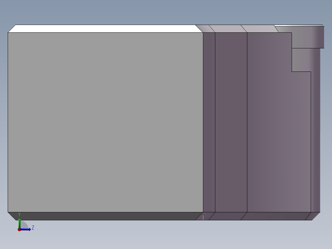 卡扣零件+50+24.22+003左视图