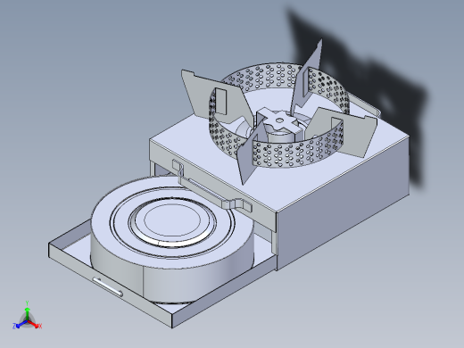 以酒精为燃料的炉子