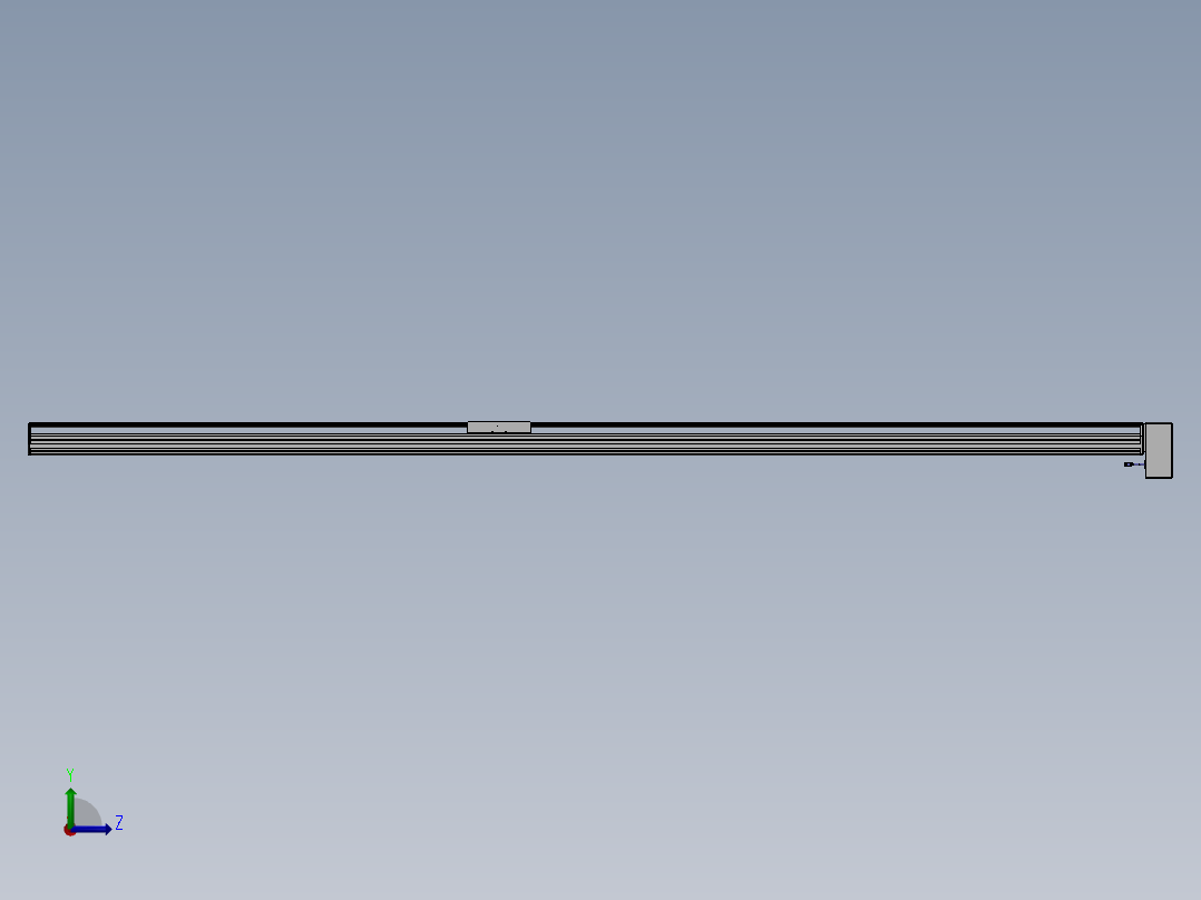 精密模组MT220-L150-3700-LD-M75-C4左视图