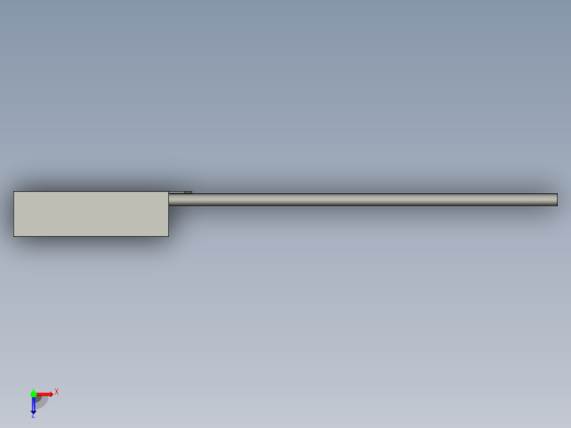 基恩士CA-DSB3_kc图纸模型俯视缩略图