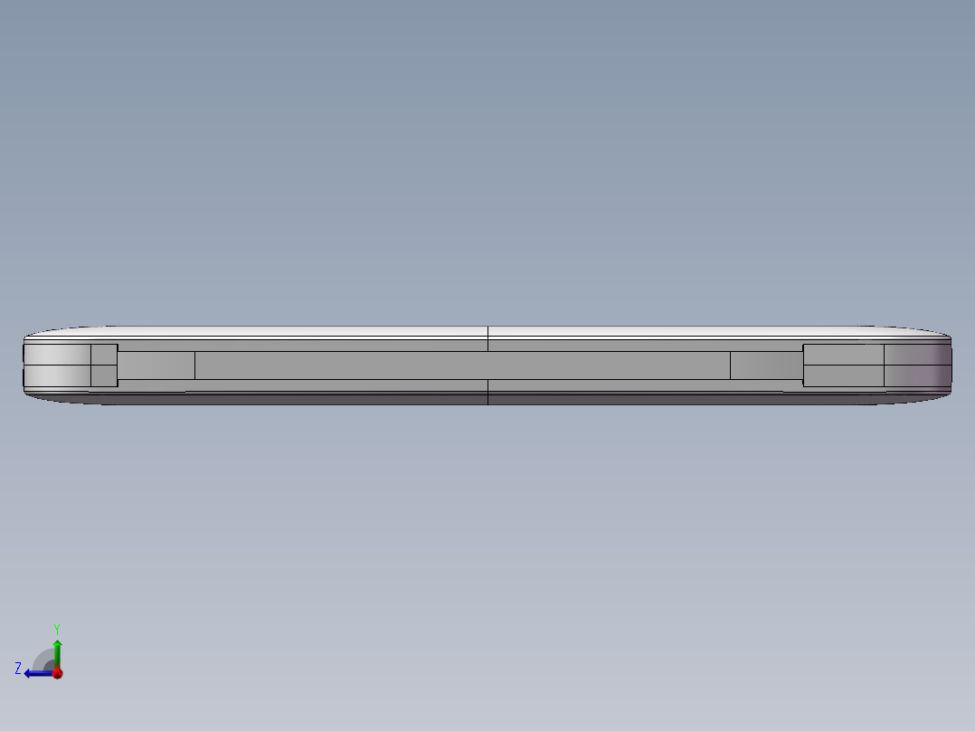 4000maH 移动电源右视图