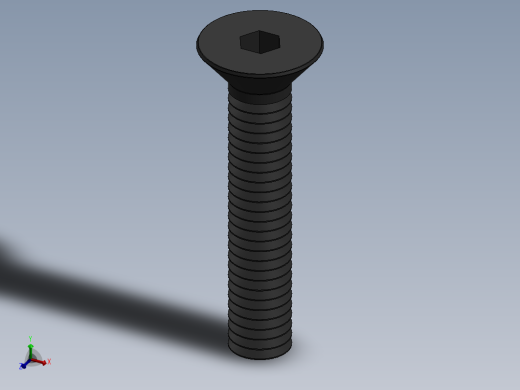 紧固件-0.3100 Allen Flathead