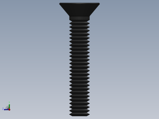 紧固件-0.3100 Allen Flathead右视缩略图