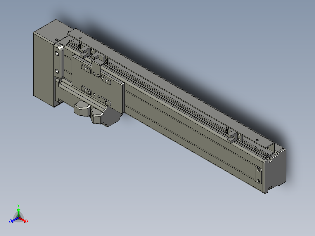 VF丝杆传动-一般环境VT5-S240-BL主视图