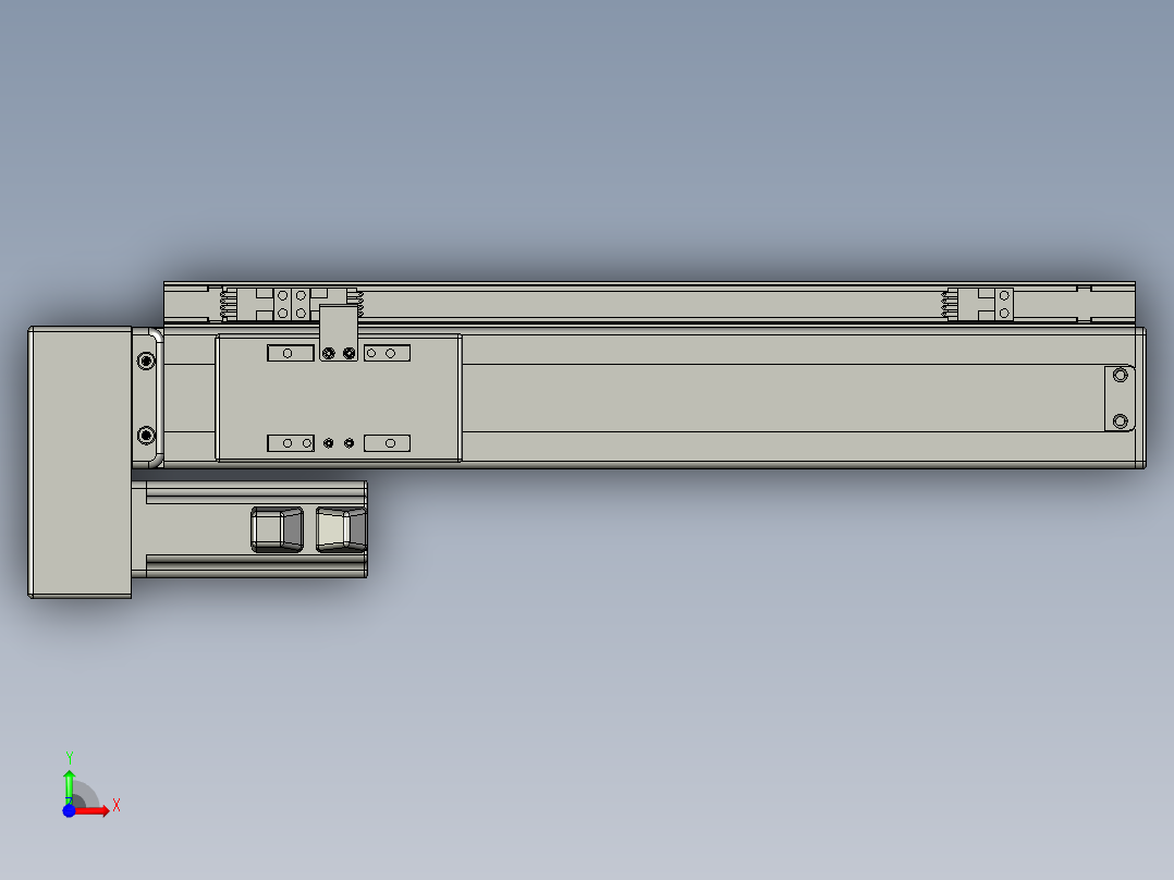 VF丝杆传动-一般环境VT5-S240-BL前视图