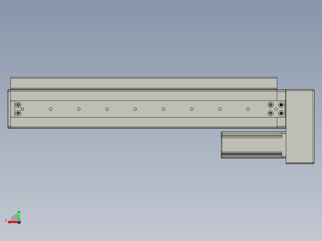 VF丝杆传动-一般环境VT5-S240-BL后视图