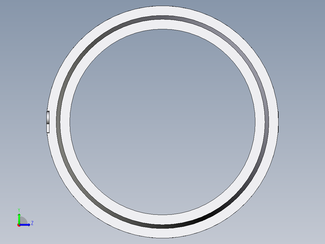 卡套式工业通用硬管接头EO_Progressive_ring_DPR16S71X左视图