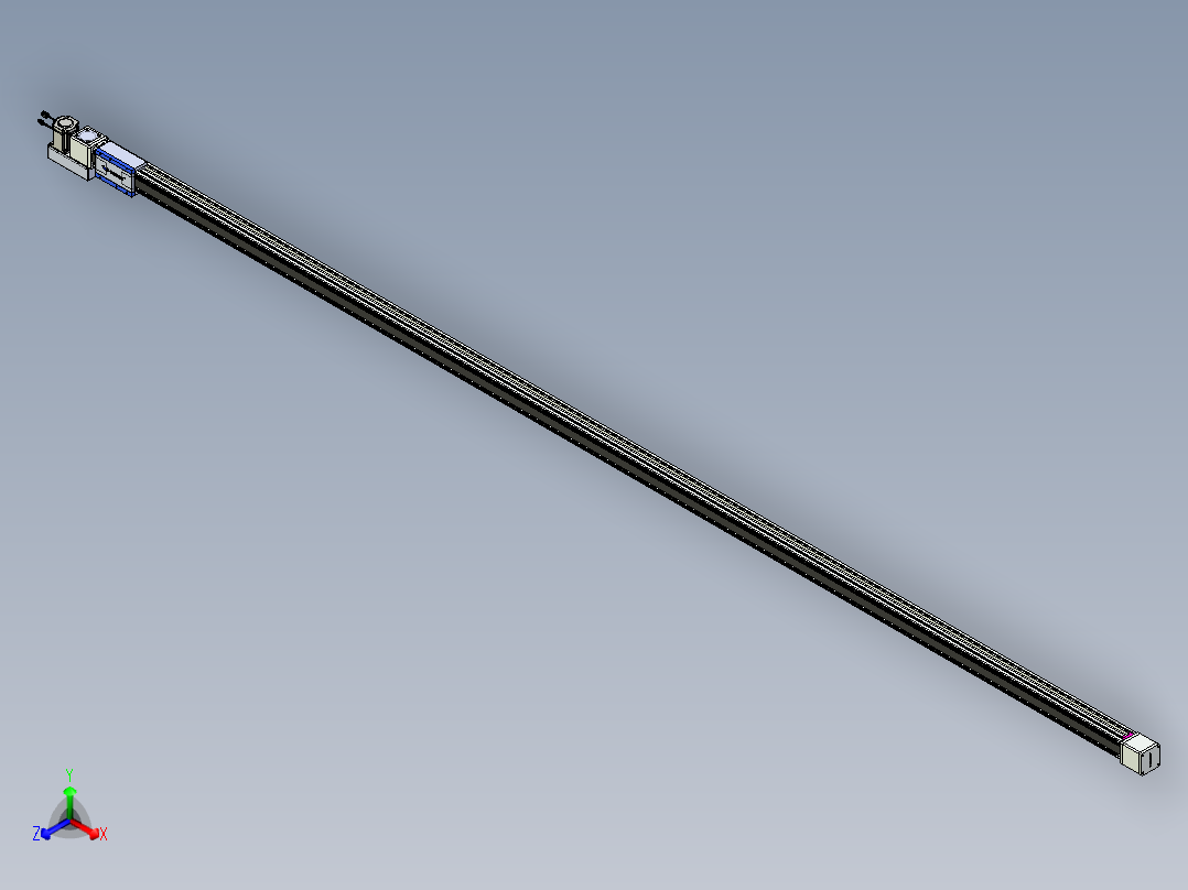 威洛博LB.GB同步带传动--欧规系列GB8-L96-S4850-BL-P75主视图