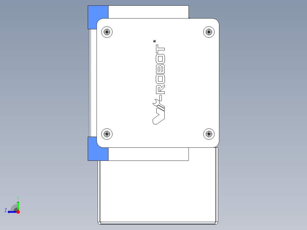 威洛博LB.GB同步带传动--欧规系列GB8-L96-S4850-BL-P75右视图