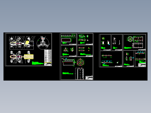 管道机器人CAD图纸若干==1284613==100