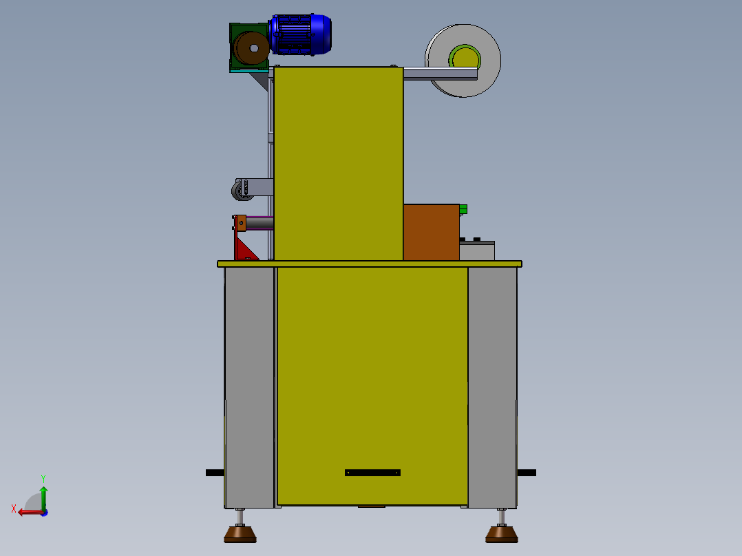 Terry sealer machine 后视图