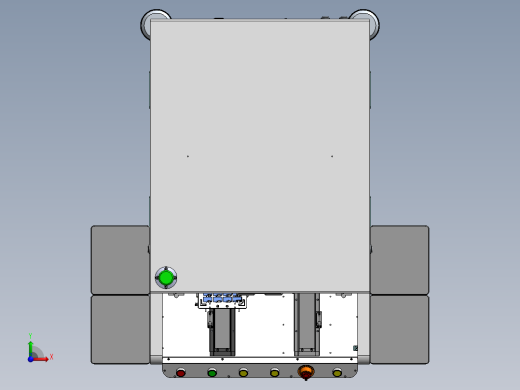 磁铁无磁区检测设备前视缩略图