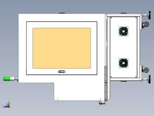 磁铁无磁区检测设备右视缩略图