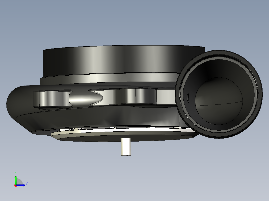 HKS Garrett Turbo涡轮机左视图
