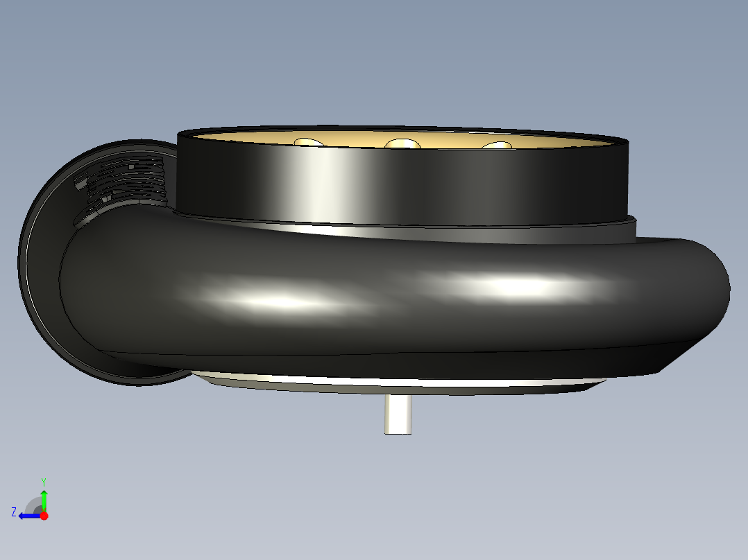 HKS Garrett Turbo涡轮机右视图