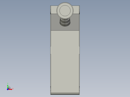 基恩士LB-301_kc图纸模型前视缩略图