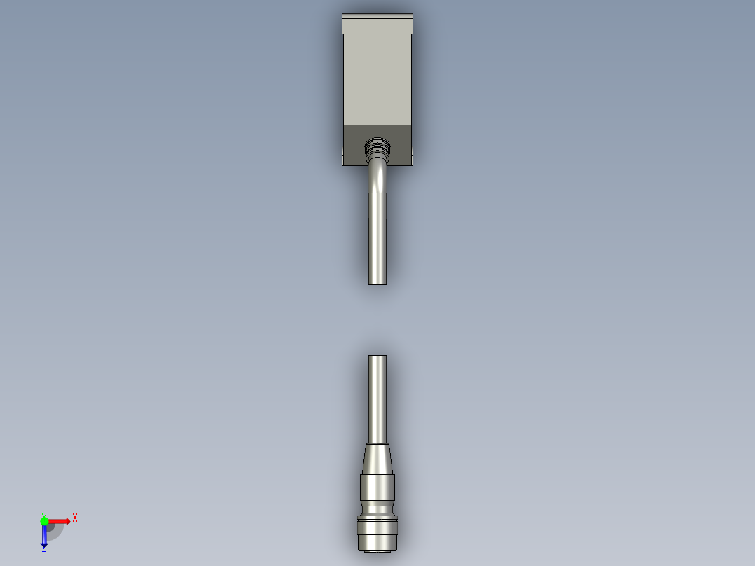 基恩士LB-301_kc图纸模型俯视图