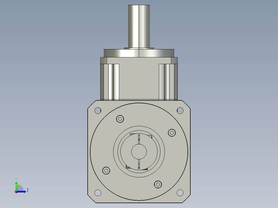 斜齿ZPGH142-L1 28-180-215-M14 LR83.STEP左视图