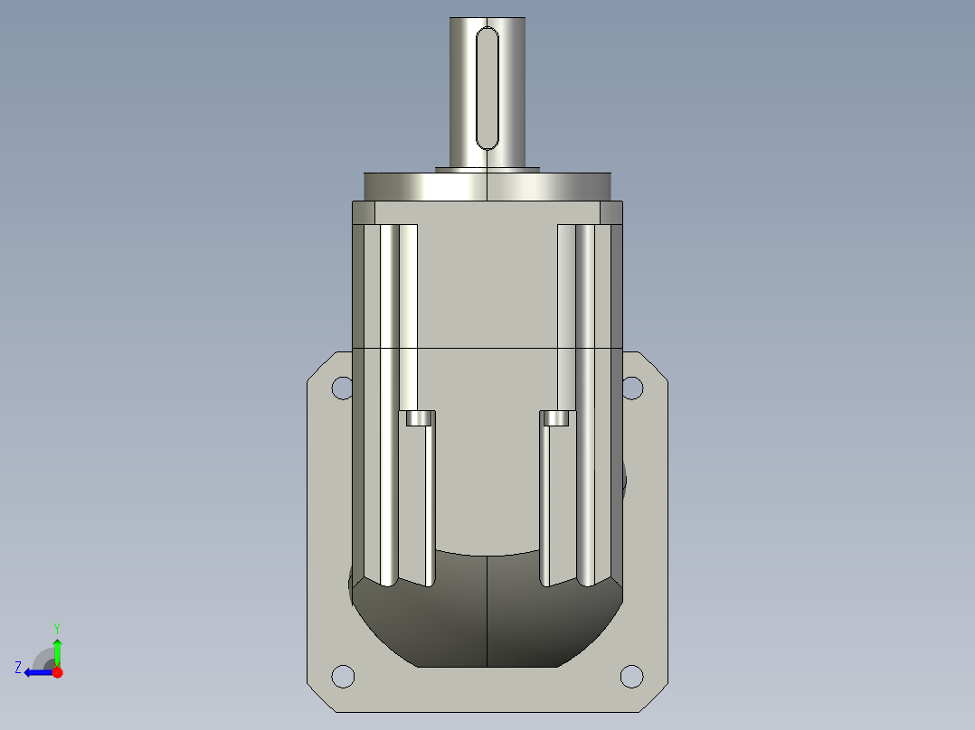 斜齿ZPGH142-L1 28-180-215-M14 LR83.STEP右视图