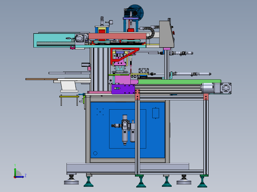 20230630-154733-98522 第二代打火机装配机左视图
