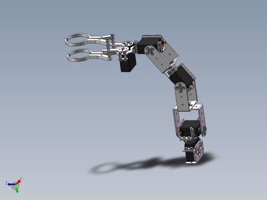 仿人肩机械臂SW三维图==1368801==500