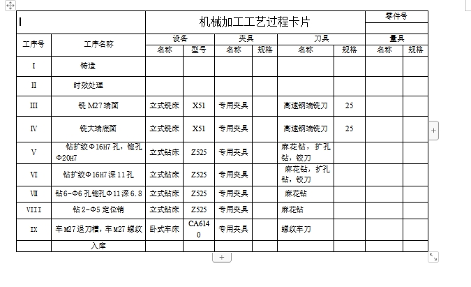 油泵盖右端盖的钻Φ16H7深11孔夹具设计及加工工艺装备规程含4张CAD图