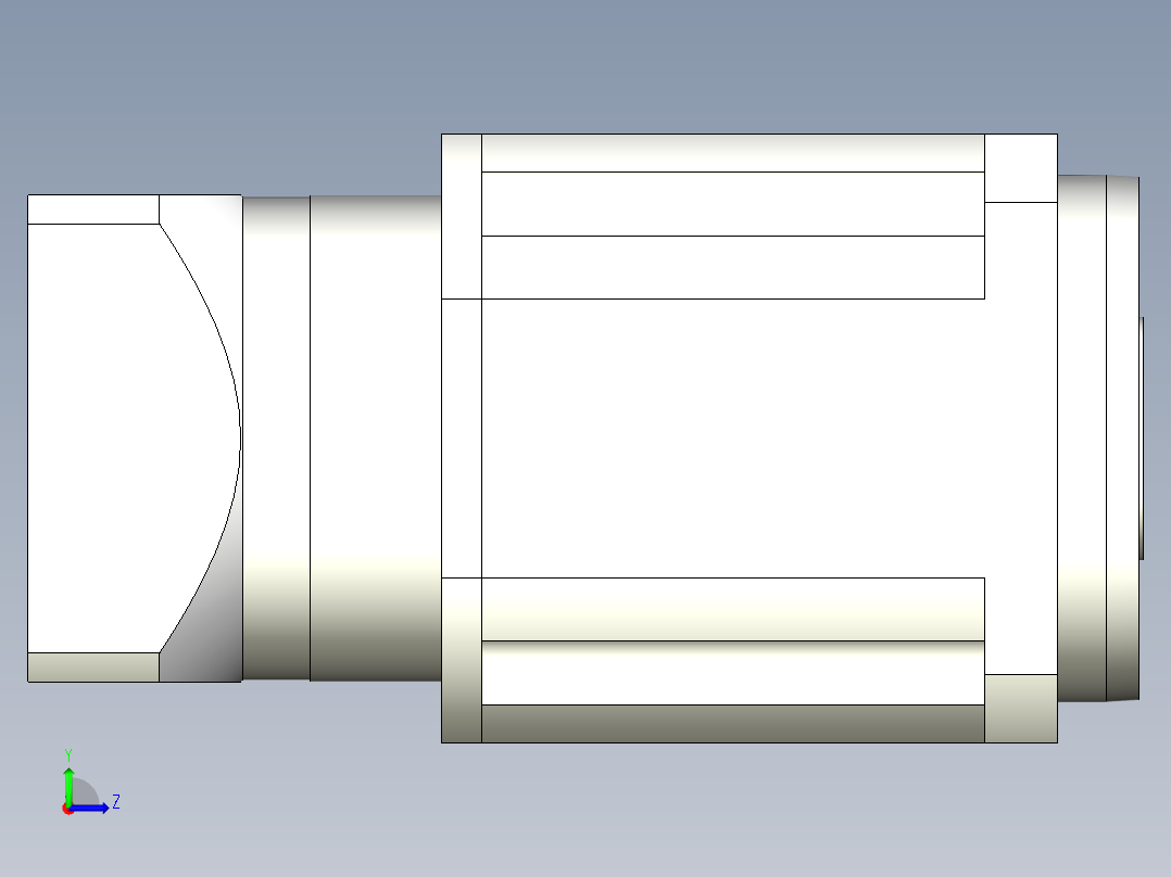 直齿孔PLX142-L3 22-110-145-M8.stp左视图
