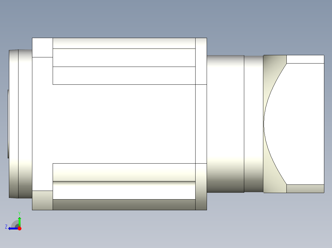 直齿孔PLX142-L3 22-110-145-M8.stp右视图
