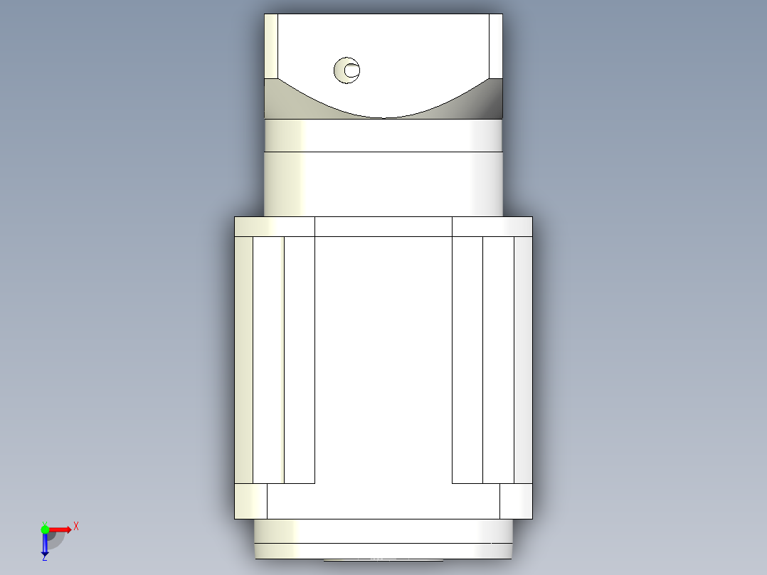 直齿孔PLX142-L3 22-110-145-M8.stp俯视图