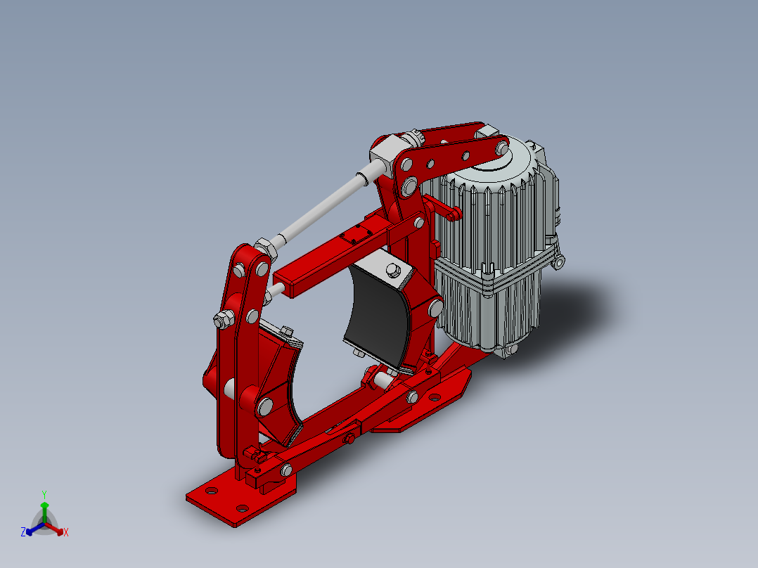YWZB系列电力液压鼓式制动器[YWZB-300／50-ⅠA-RL.HR]