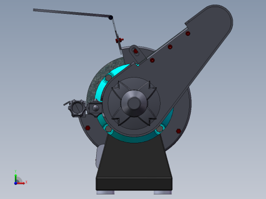 两用带式砂光机（磨床）sw16前视缩略图