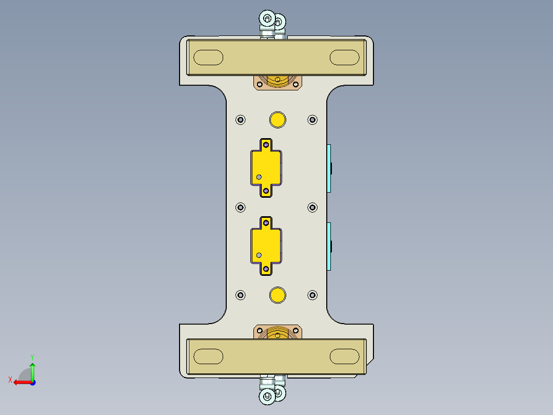 旭创0749-小件CNC工装夹具三维模型CNC1-201231后视图