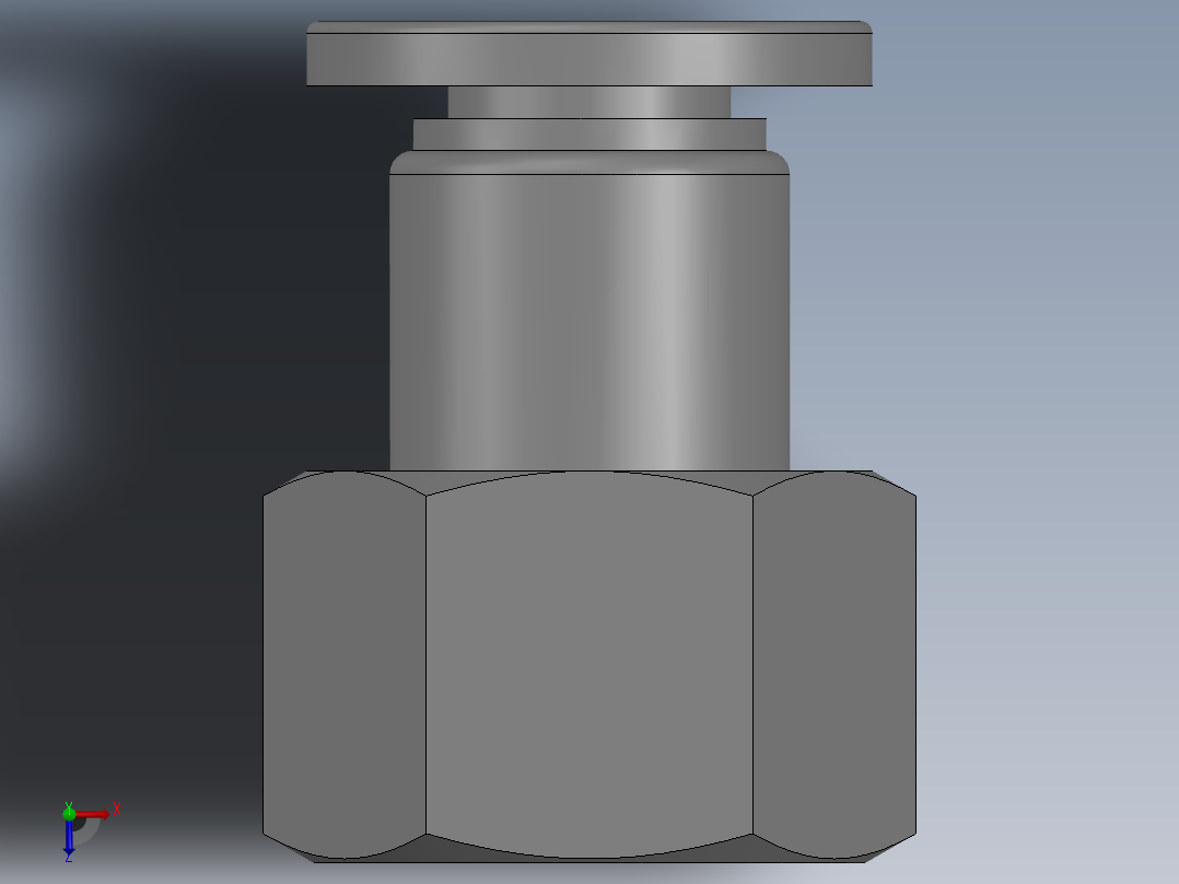 气动元件APCF10_04俯视图