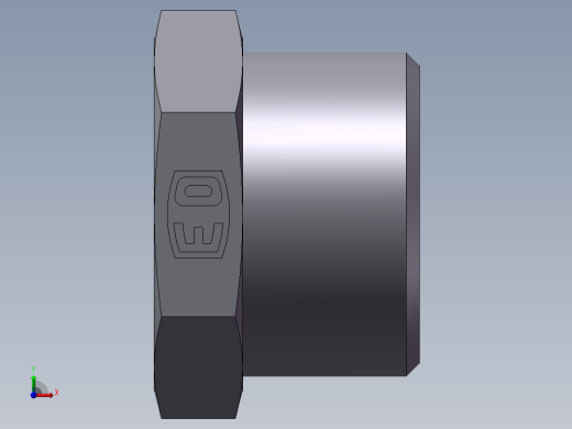 堵头 4C+4D 管端堵、4C-22前视缩略图