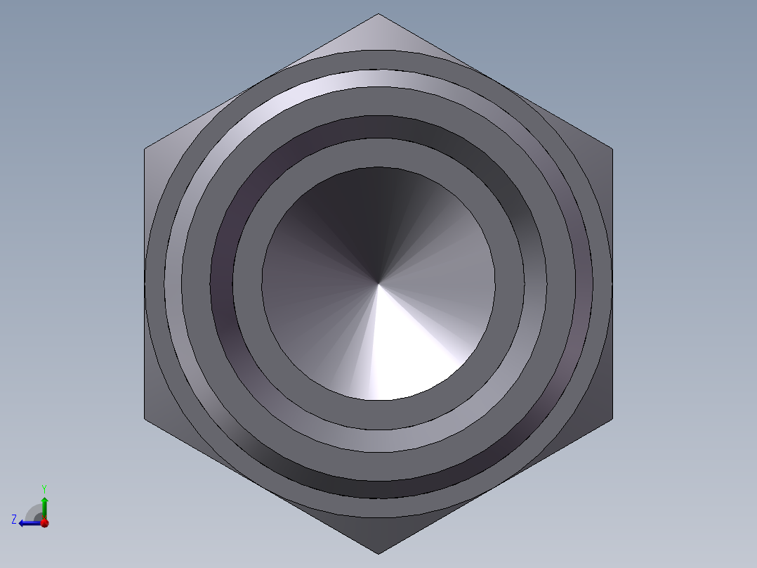 堵头 4C+4D 管端堵、4C-22右视图