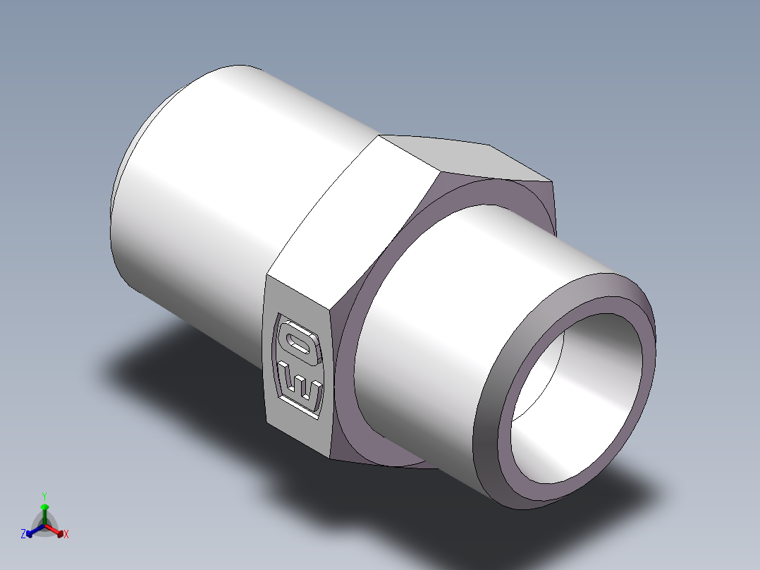 美制锥螺纹、1CN-14-04主视图