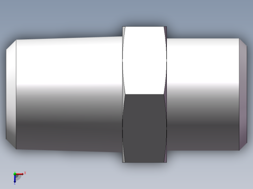 美制锥螺纹、1CN-14-04俯视缩略图