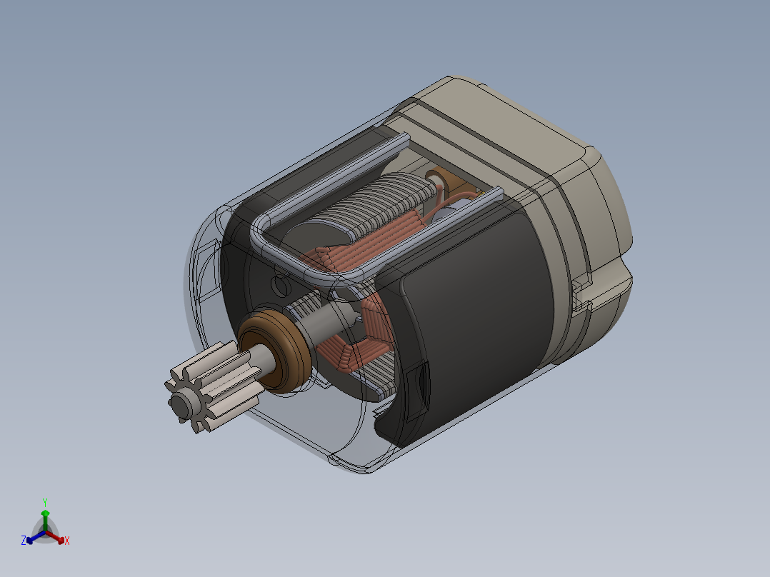 A3003567-受控机械 ventilator正等轴测图