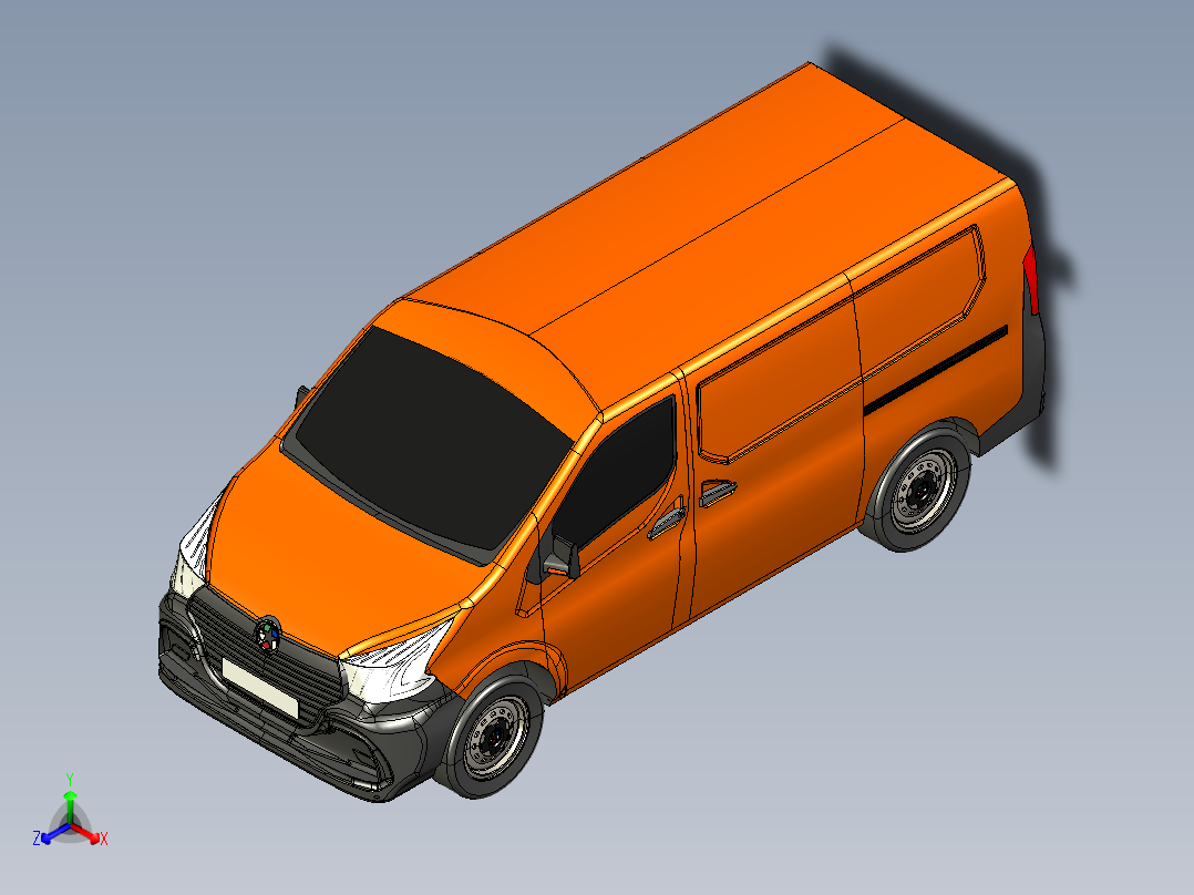 B3003573-TBO T8 轻型厢式货车