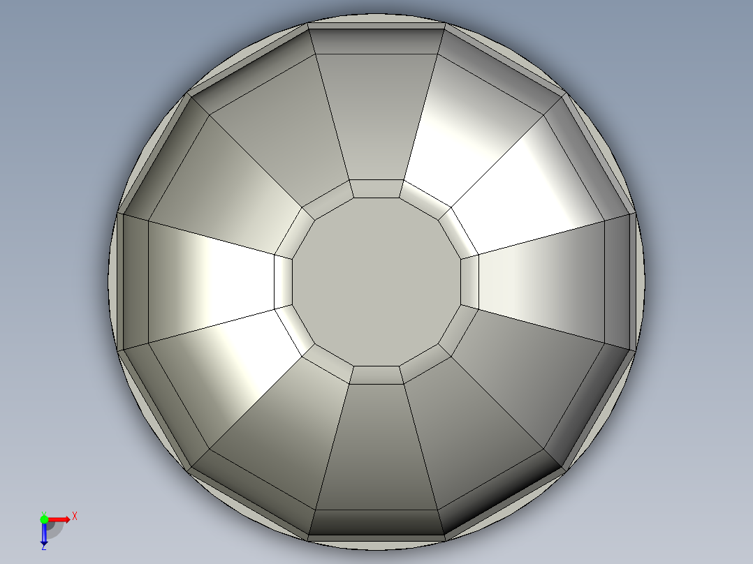 P127-LTE-1101J旋转警示灯俯视图