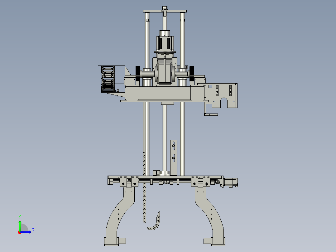 123201314008-03抓取移动机构左视图