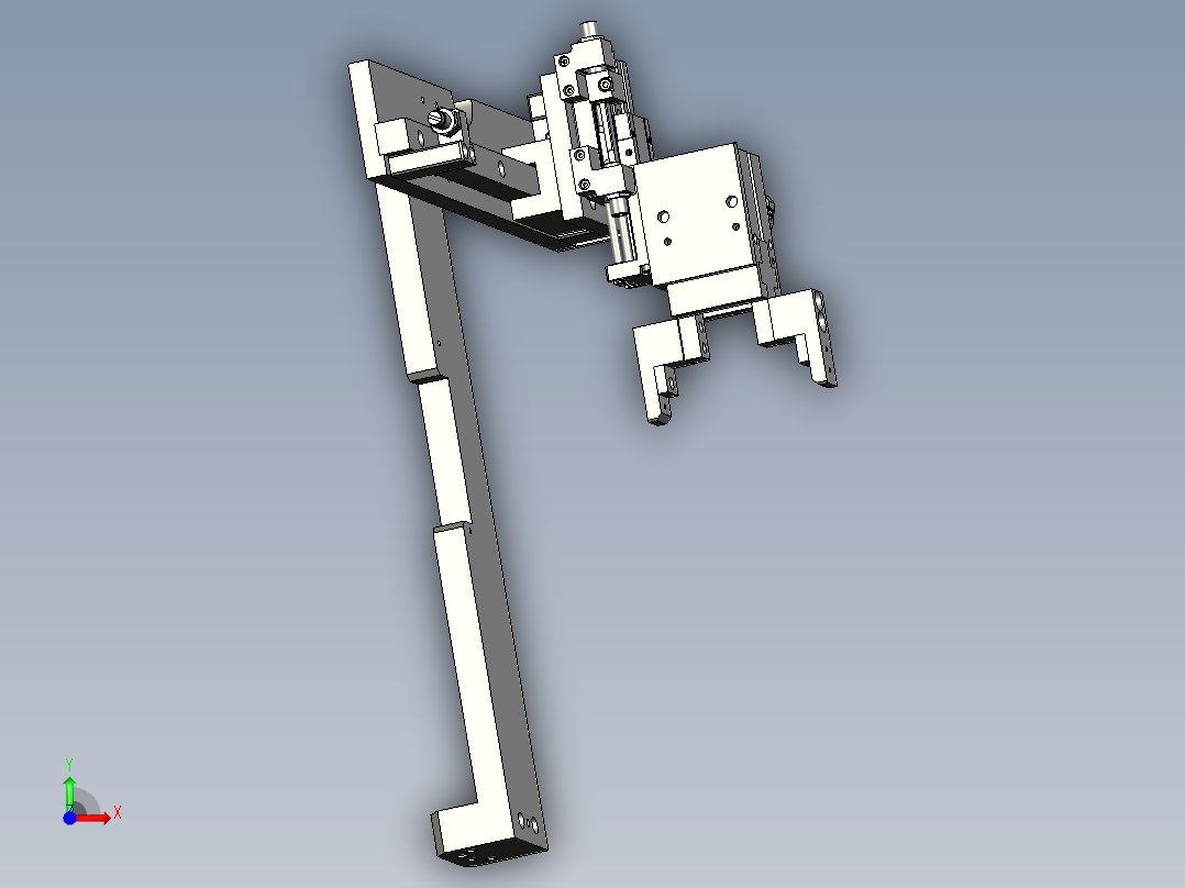 F-YBA204DH-拖动机器手前视图