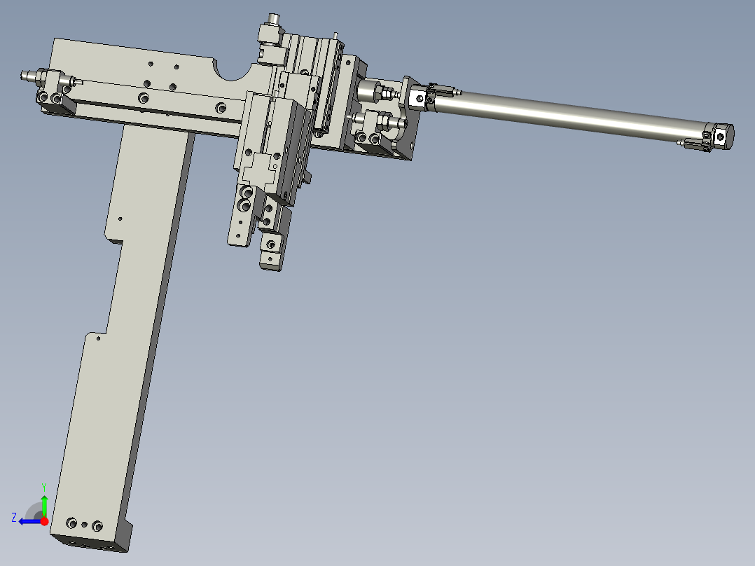 F-YBA204DH-拖动机器手右视图