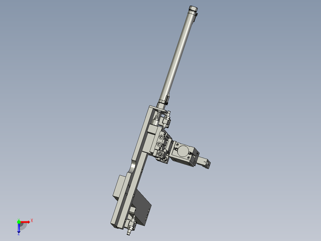 F-YBA204DH-拖动机器手俯视图