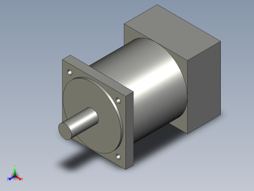 PL120方法兰行星减速机20比配130伺服电机