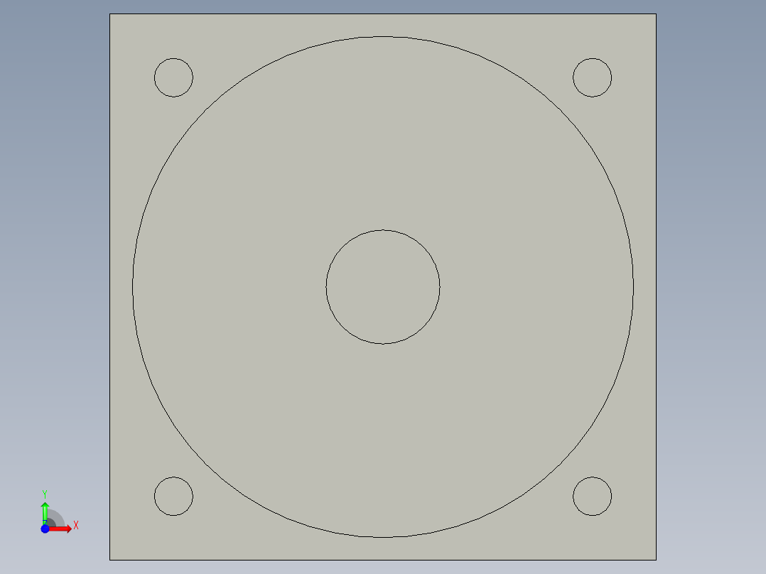 PL120方法兰行星减速机20比配130伺服电机前视图