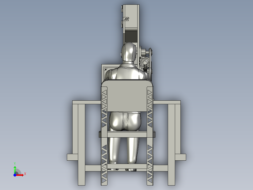 管针计数装置前视图