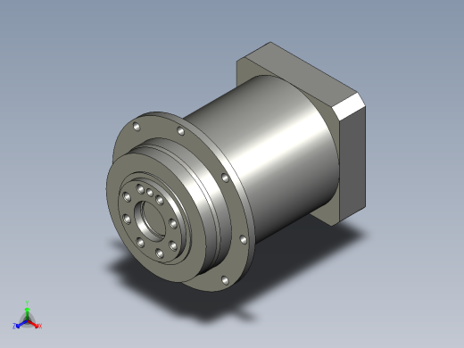 AH064-L-5-F2-001-YT-14正等轴测缩略图